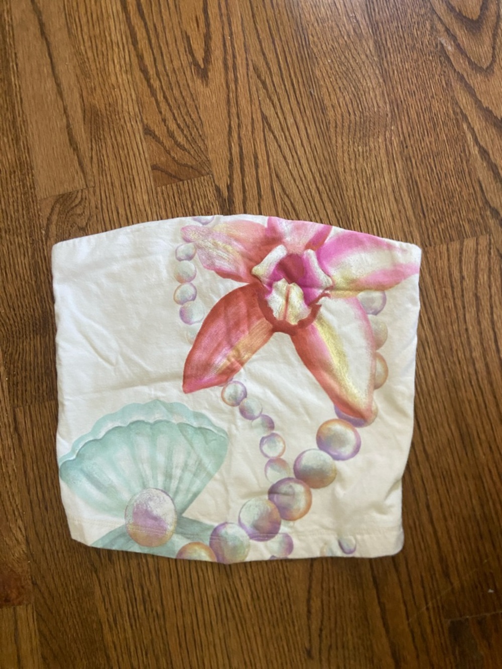 Urban outfitters Floral Shell Print tube top